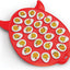 Plato huevos endiablados 24 cavidades