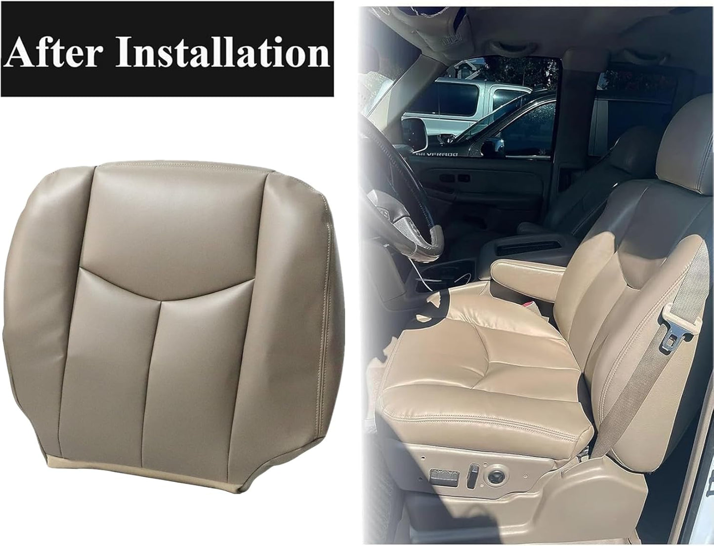 Funda asiento pasajero comp Chevy Silverado GMC Sierra