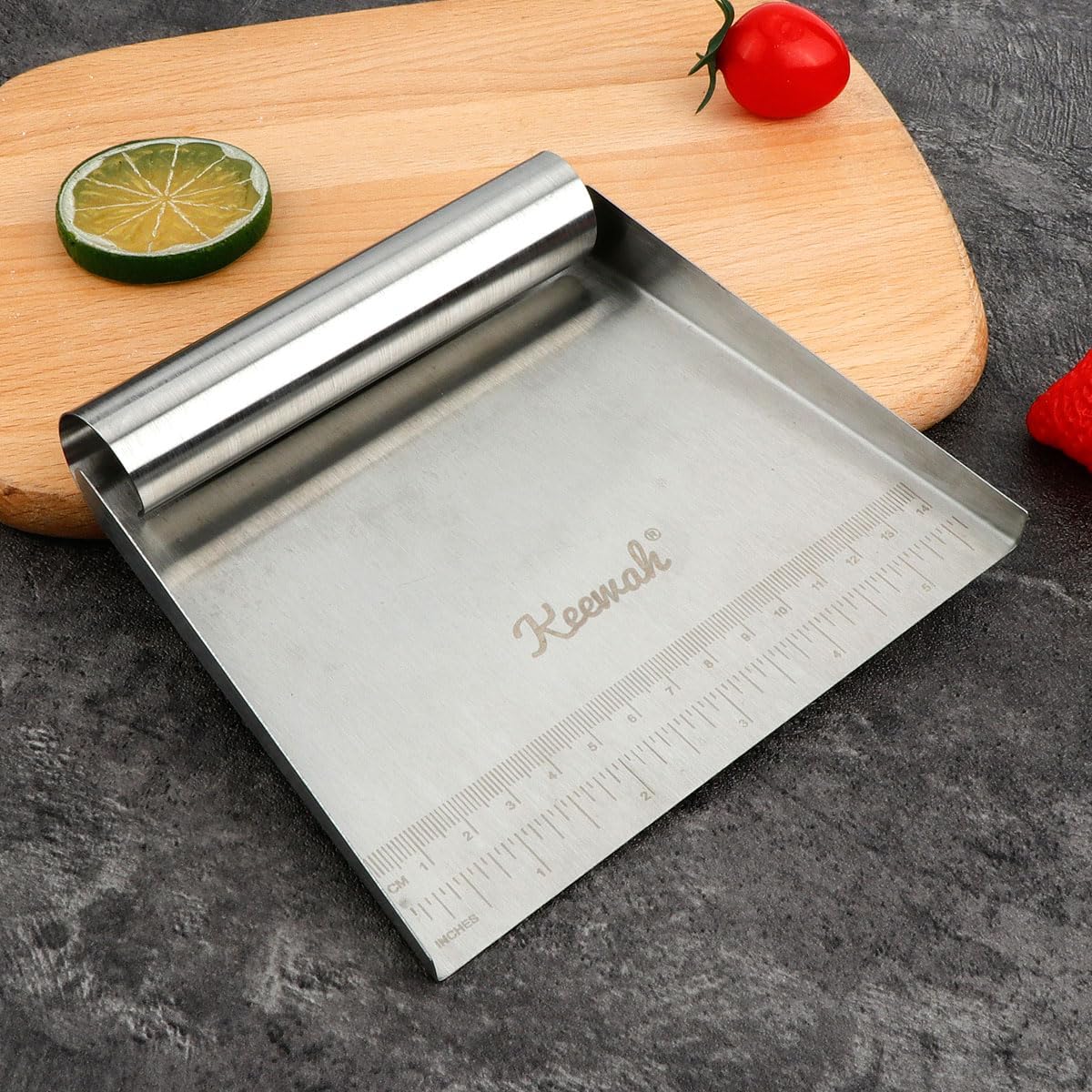 Cuchara acero inox 5.9x5.7"