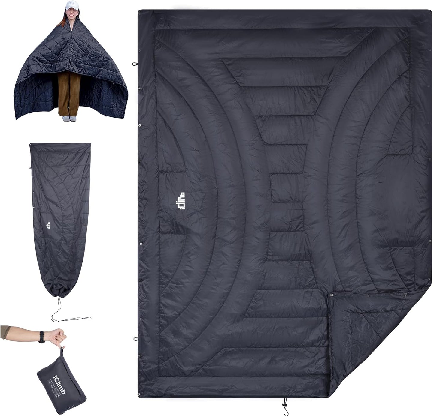 Manta camping ultraligera aislamiento Thinsulate 3M