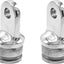 2 Pzas Hardware Ojo Redondo para Tubo O.D.1