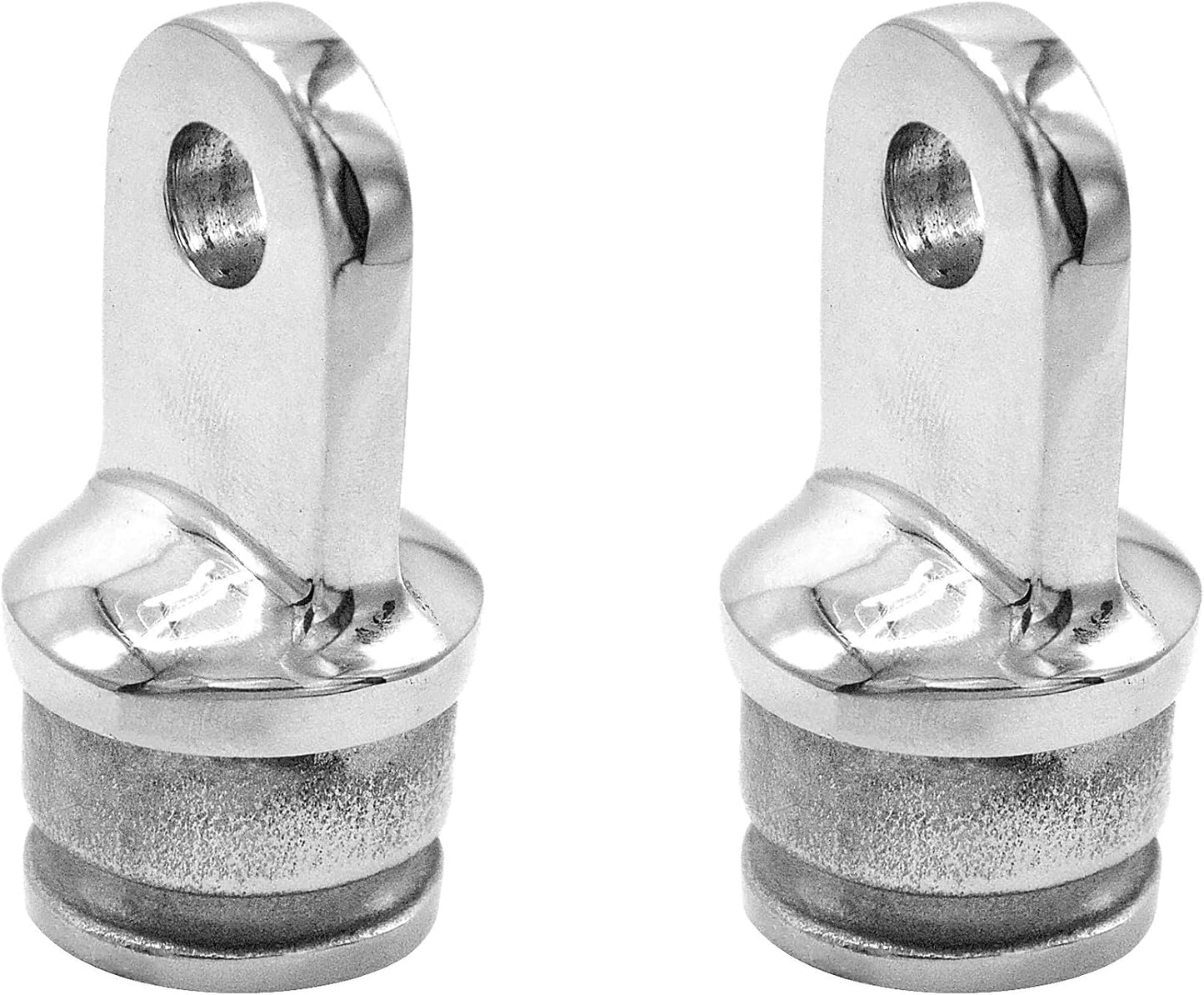 2 Pzas Hardware Ojo Redondo para Tubo O.D.1