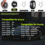 Espaciadores rueda negros 0.984pulg comp Acura Honda