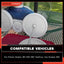 3 Pzas Limpiador Piscina con Ruedas Polaris ZodiacTanktrax