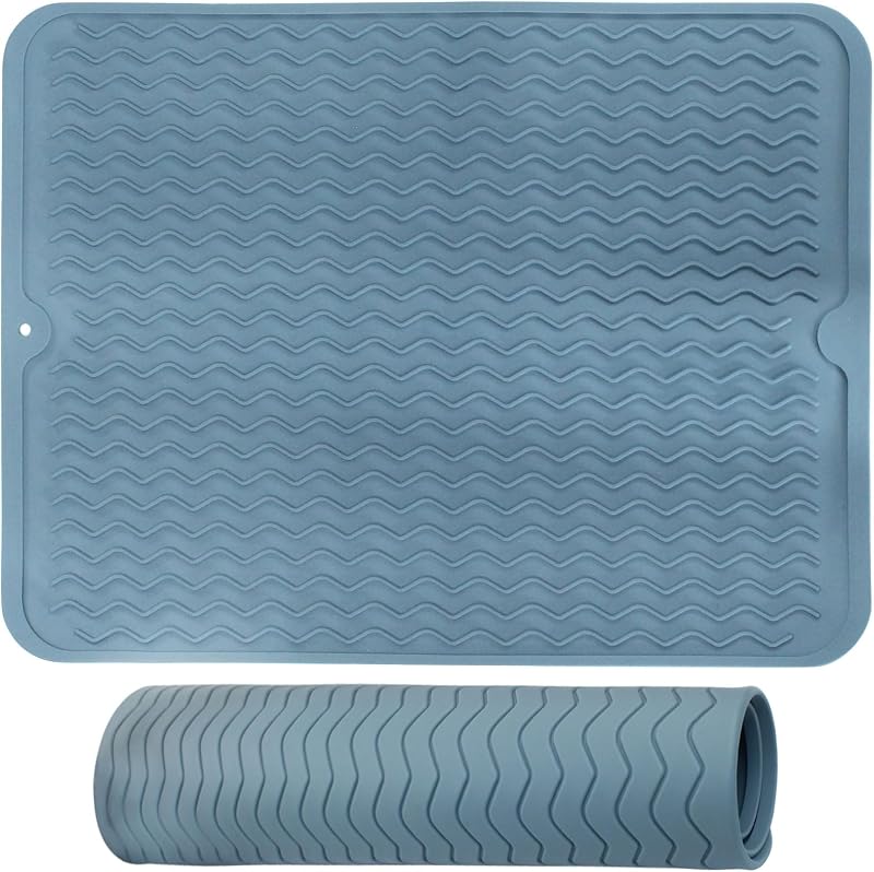 Alfombrilla silicona térmica para rizador y fregadero