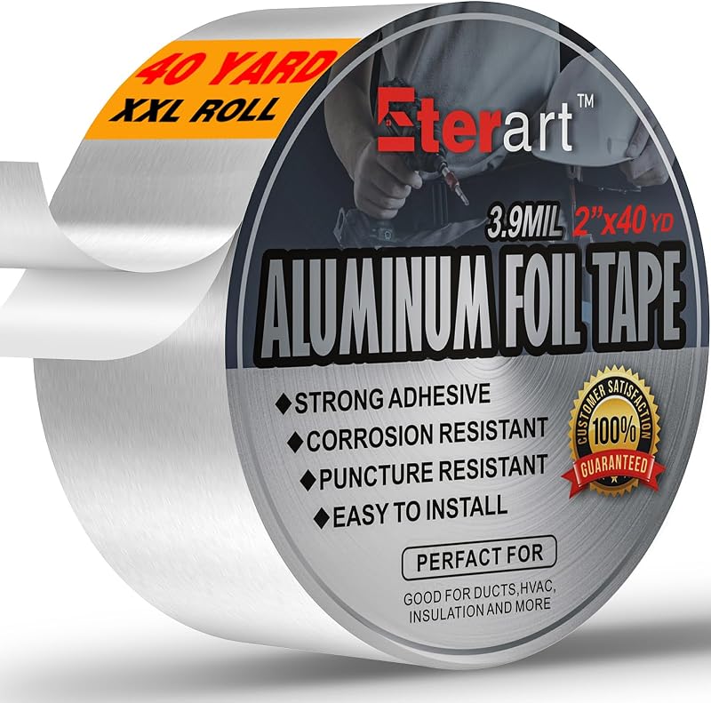 Cinta adhesiva aluminio alta resistencia sellado conductos aire