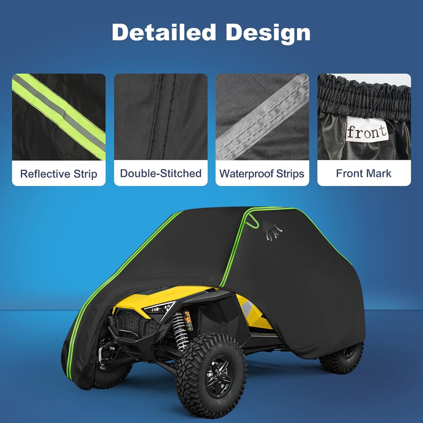 Funda UTV 2 plazas comp Polaris Can Am Yamaha