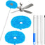 Limpiador ventilador techo microfibra reutilizable
