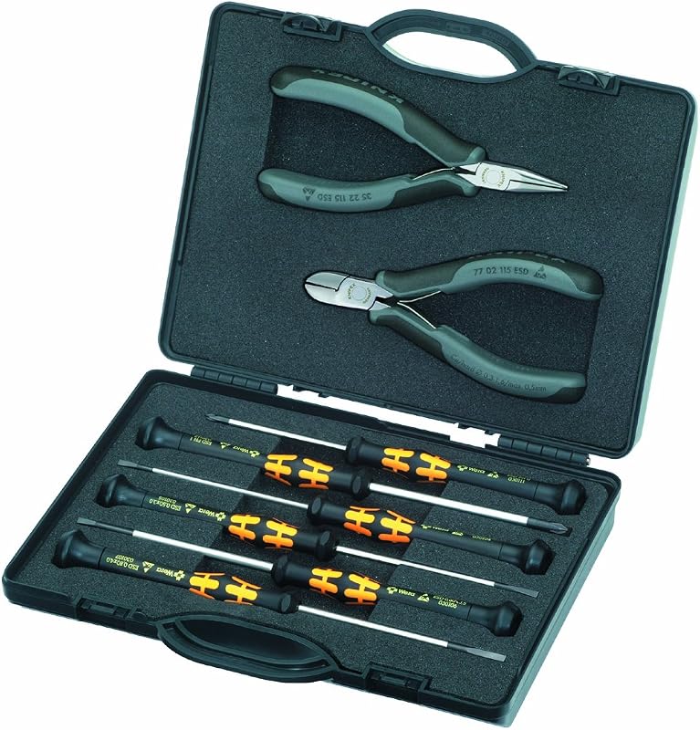 Set 8 Pzas Herramientas Electrónicas ESD