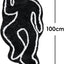 Tapete puerta piso Dead Body antiderrap suave