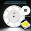 Luz asta bandera solar 200 LED 2000lm impermeable