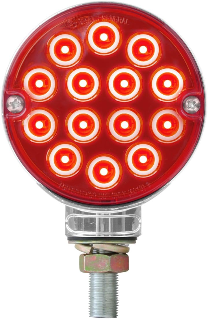 Luz pedestal LED doble cara 3pulg 14 LED 12V