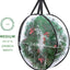 2 Pzas Contenedores 24" Navidad Transparentes