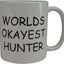 Taza café elefante blanco humor regalo oficina cazador