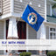Bandera Islas Marianas 3x5ft poliéster cabecera lona