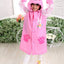 Abrigo lluvia niños poncho reutiliz. escuela plegable