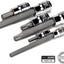 Llave vaso punta hexagonal 4mm 1/4pulg métrica
