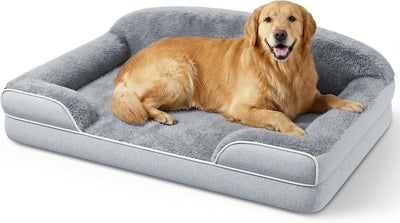 Cama ortopédica perros grandes 45x30pulg espuma viscoelástica