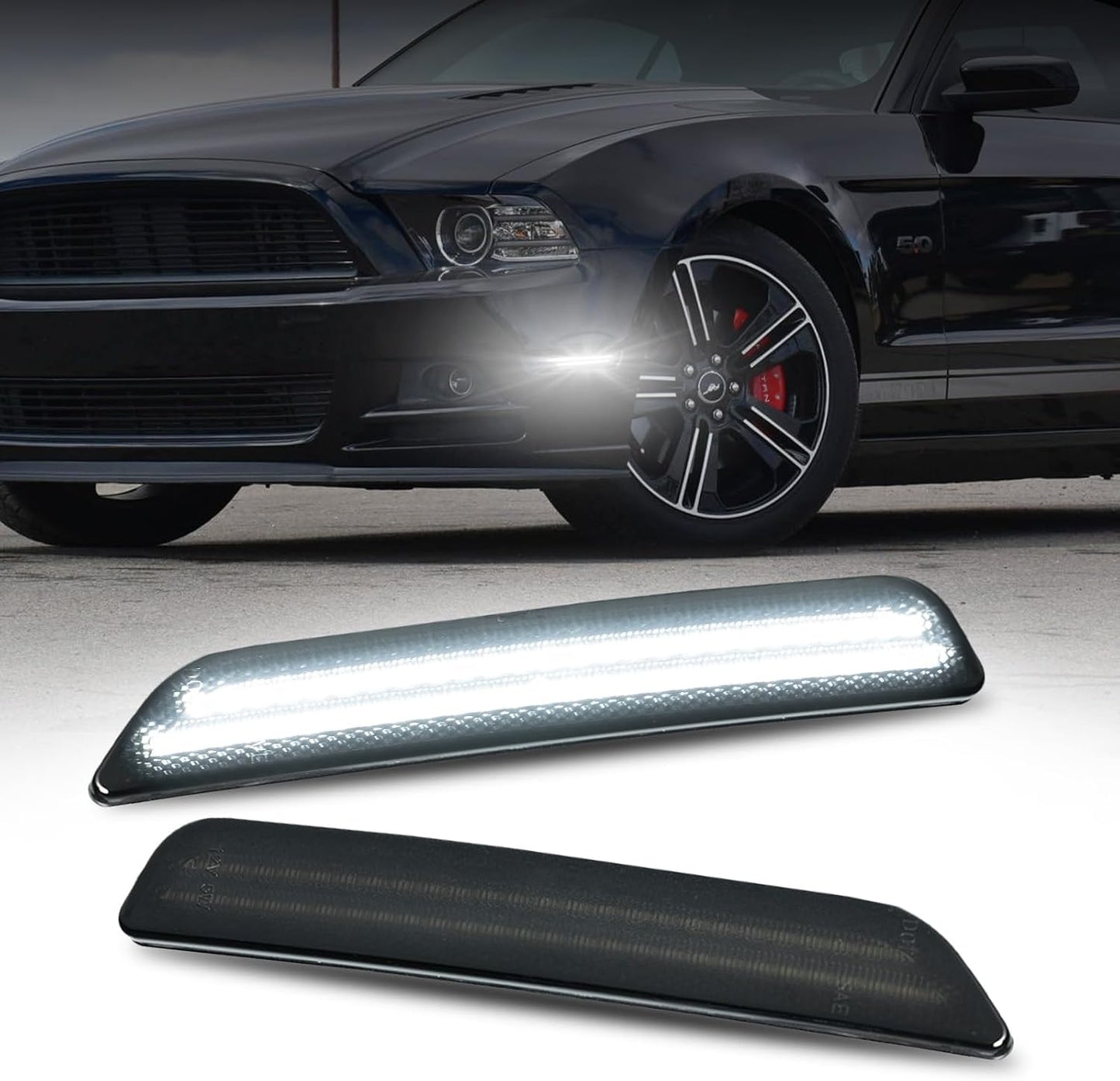 Luces LED laterales Ford Mustang 2010-14 2 Unids