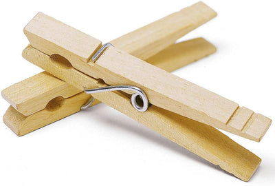 Set 400 Pinzas Madera