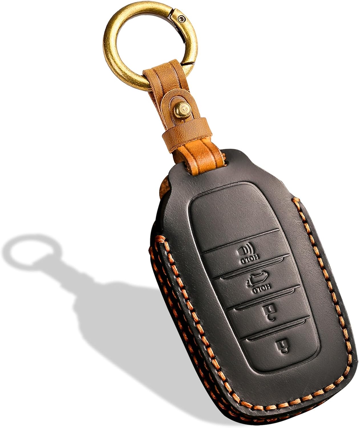 Funda cuero llavero comp Toyota Tundra Corolla RAV4 Camry