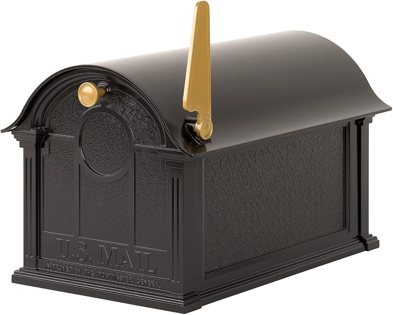 Buzón Balmoral Whitehall Negro Extra Grande