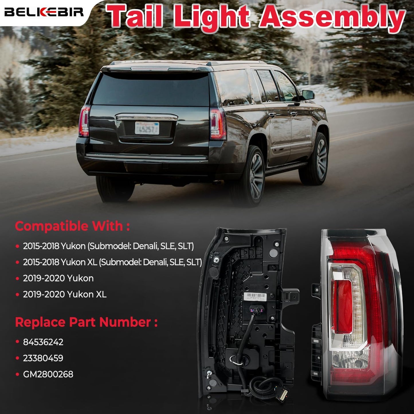 Kit luces traseras LED comp GMC Yukon lado pasajero