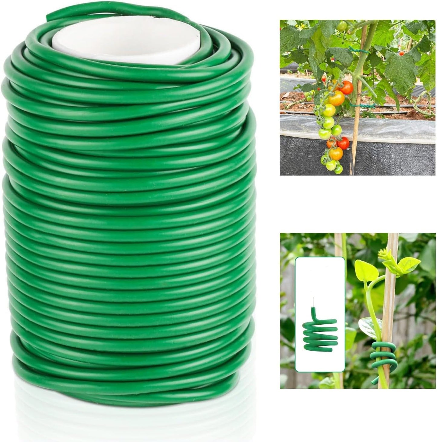 Lazos goma para plantas trepadoras 65.6pulg reutilizables