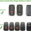 Funda cuero llavero comp Toyota Tundra Corolla RAV4 Camry