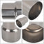 Adaptador tubo escape 2.5 a 3.0" acero inox 304