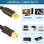 Cable USB 2.0 80pies activo para impresora escáner fax