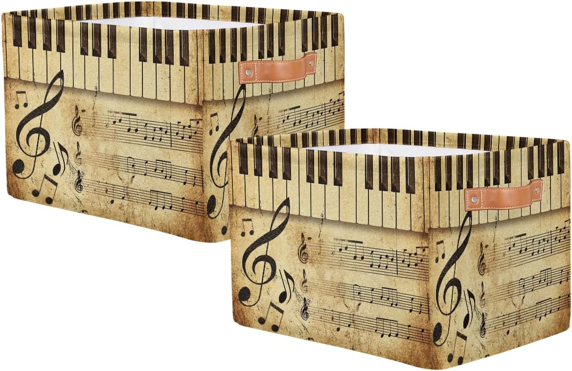 Cesta organizadora para notas y llaves de piano