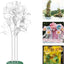 Base hierro 16.5" para flores gigantes arco boda
