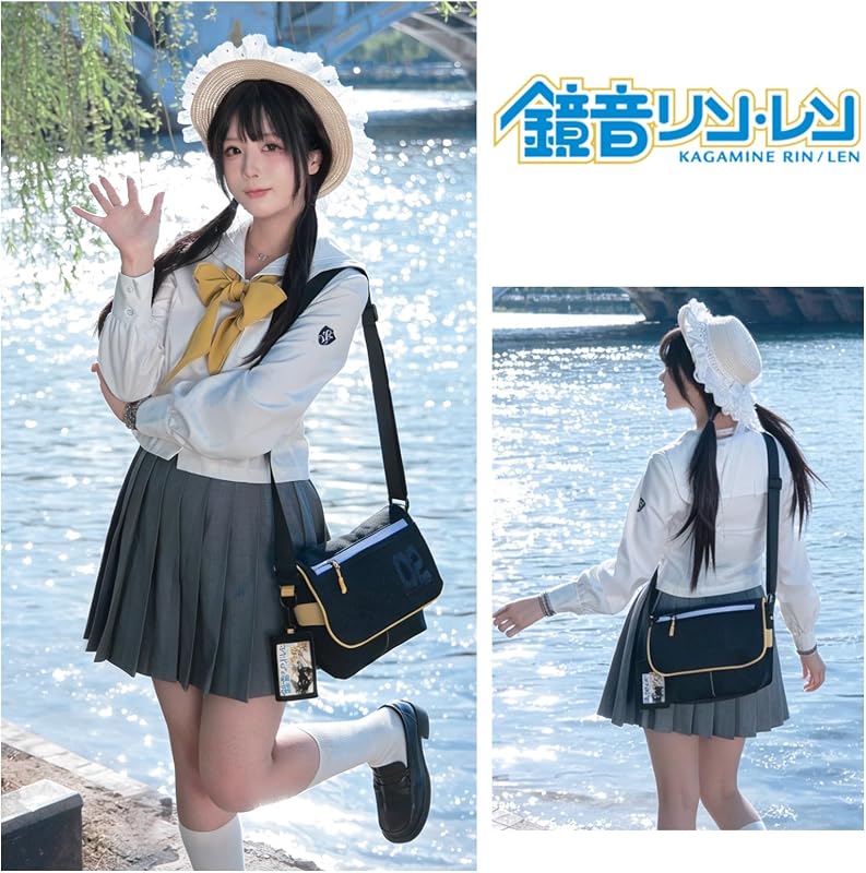 Bandolera Hatsune Miku Kagamine Rin para hombre mujer