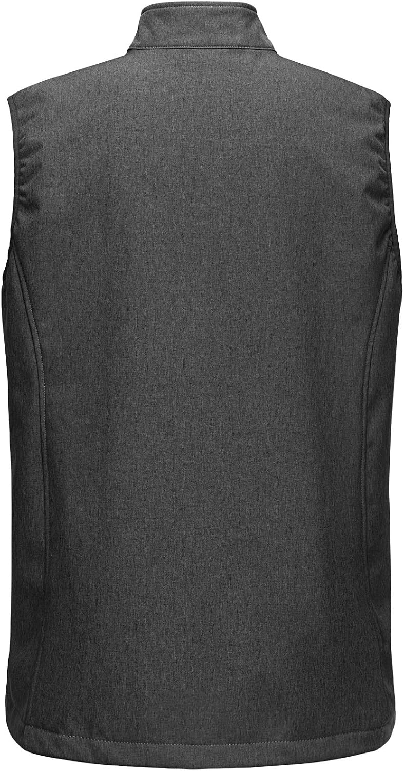 Chaleco correr hombre ligero resistente viento forro polar