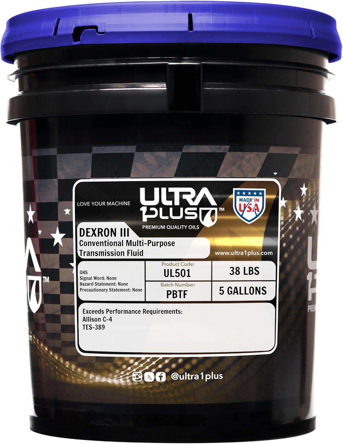 Liquido transmision automatica Dexron III 5gal