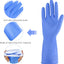 Guantes goma reutilizables para lavar platos hogar