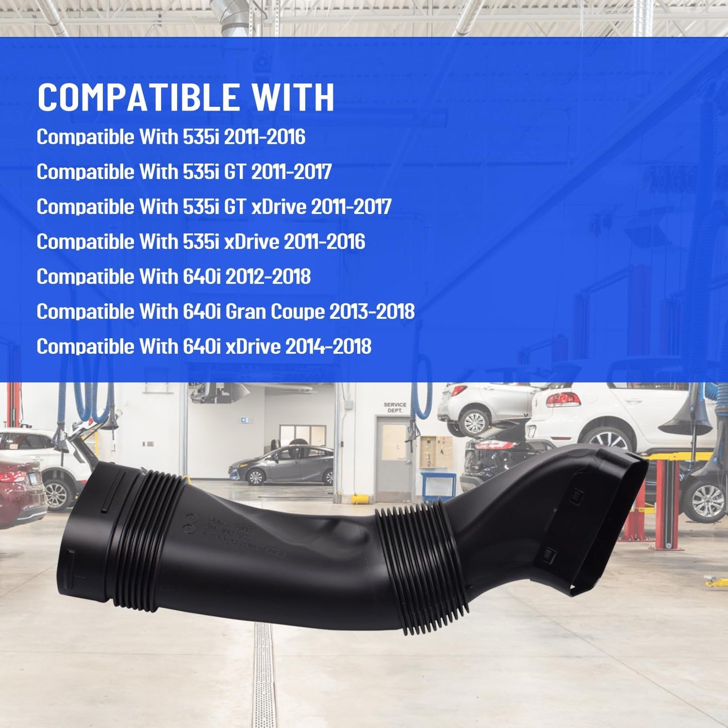 Manguera aire motor comp BMW 535i 740i 2011-16