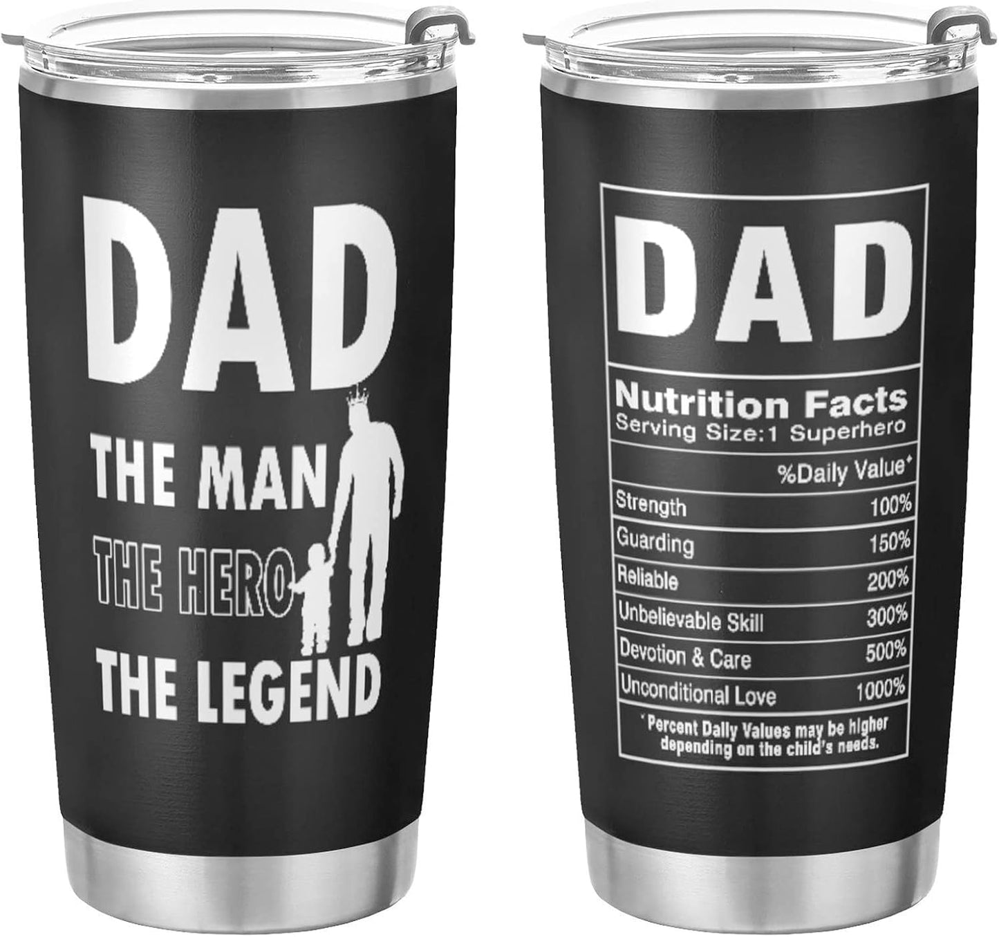 Vaso café viaje 20oz regalo papá cumpleaños