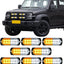 8 Pzas Luces Estroboscópicas para Autos