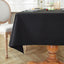 Mantel cuadrado lino impermeable texturizado 60x60pulg estilo granja