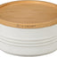 Contenedor madera con tapa 5.5"