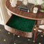 Forro fieltro verde moteado 12x80pulg para cajones y manualidades