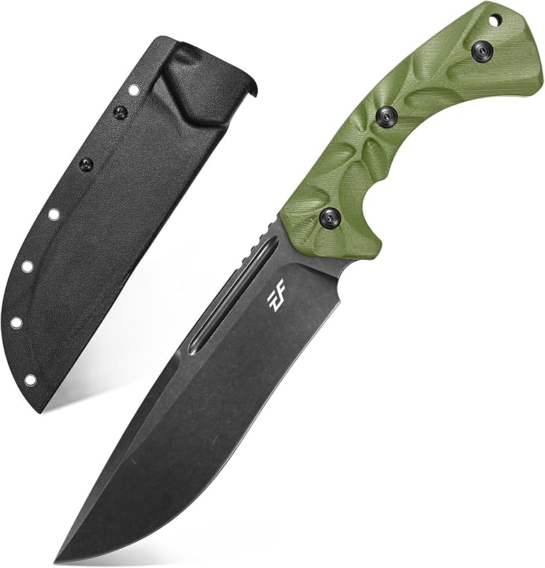 Cuchillo EDC Hoja DC53 G10 Full Tang para Camping
