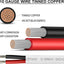 Cable marino dúplex 10 AWG 20pies para lanchas y remolques