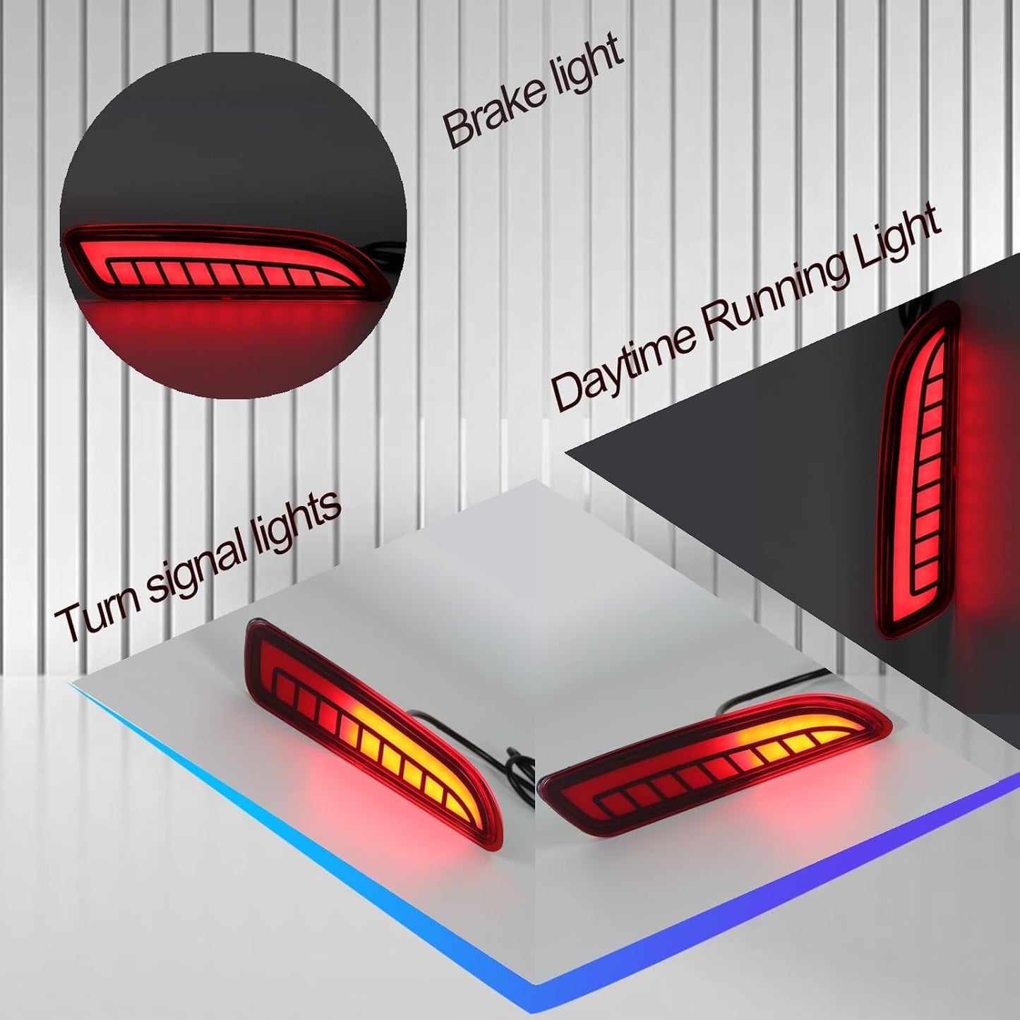 Luz reflectora LED para parachoques Toyota Corolla Cross