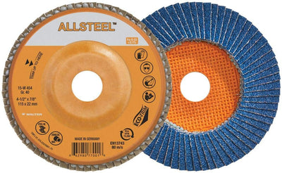 Pack 10 Discos Solapa 7pulg Grano 40 Abrasivo
