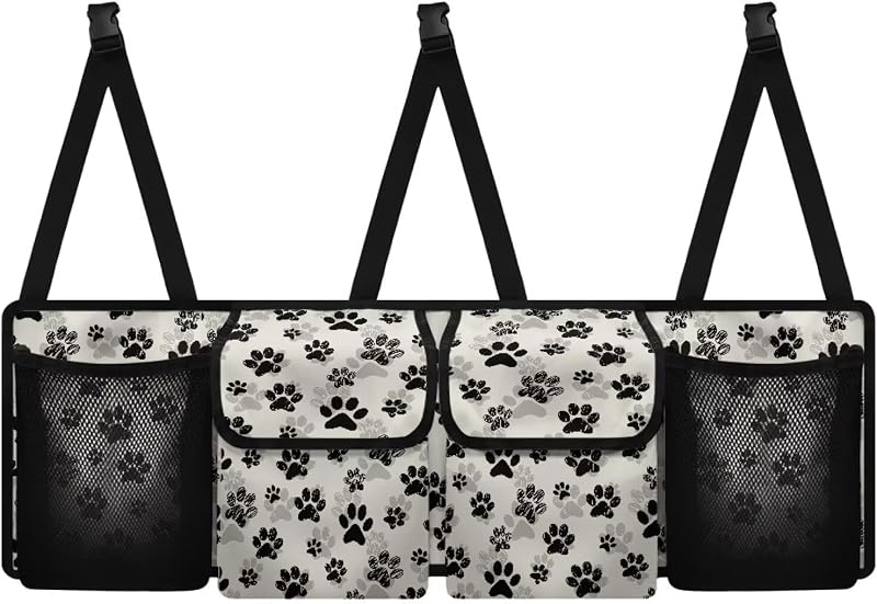 Bolsa colgante maletero perro 4 bolsas organiz. coche