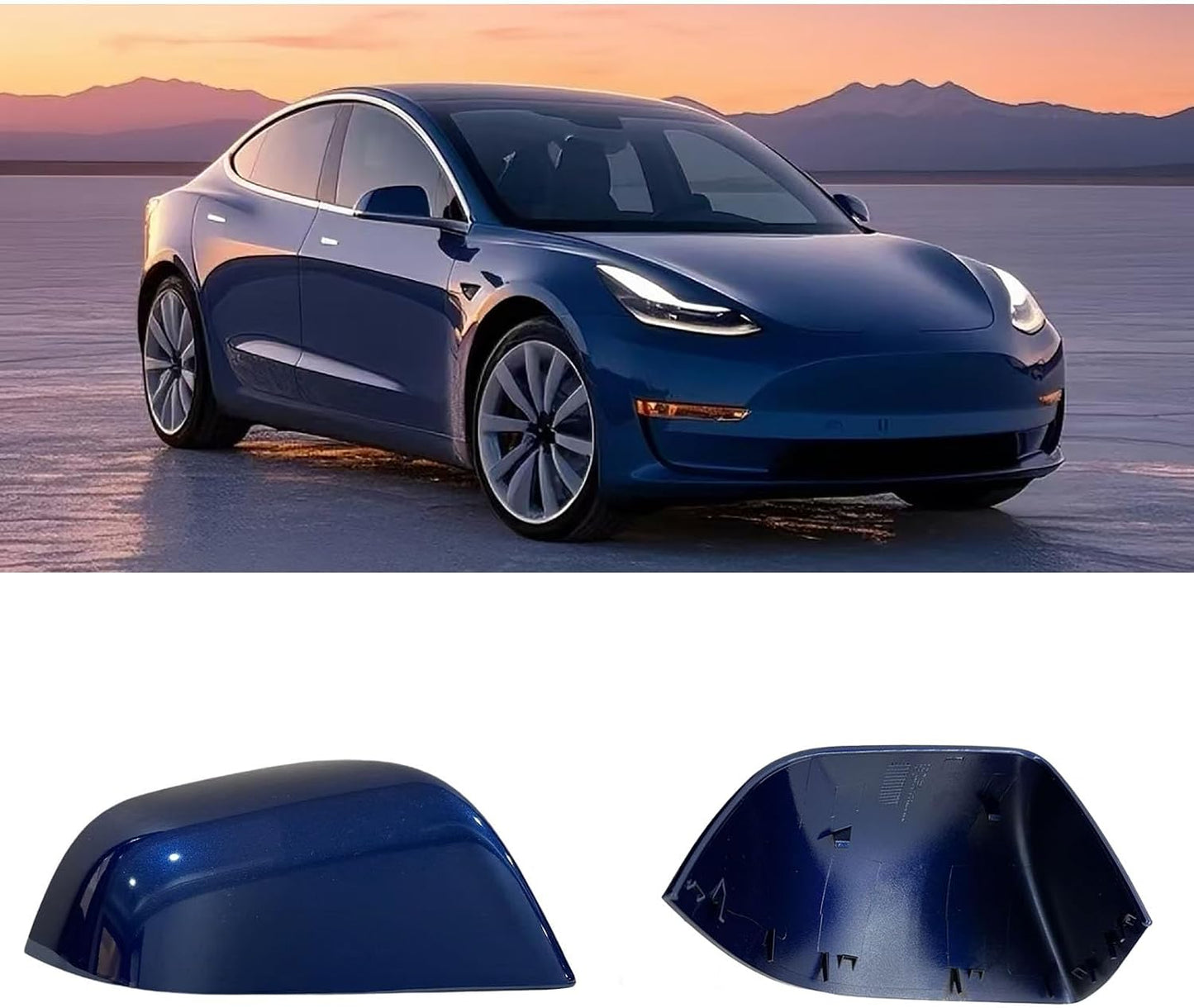 Cubierta espejo lateral Tesla Model 3 lado derecho