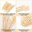 100 Pinchos Bambú 3.5pulg Palillos Madera Aperitivos Cócteles